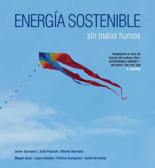 Book cover of Energía sostenible sin malos humos (without the hot air)