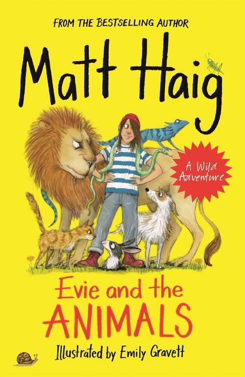 Book cover of Evie and the Animals