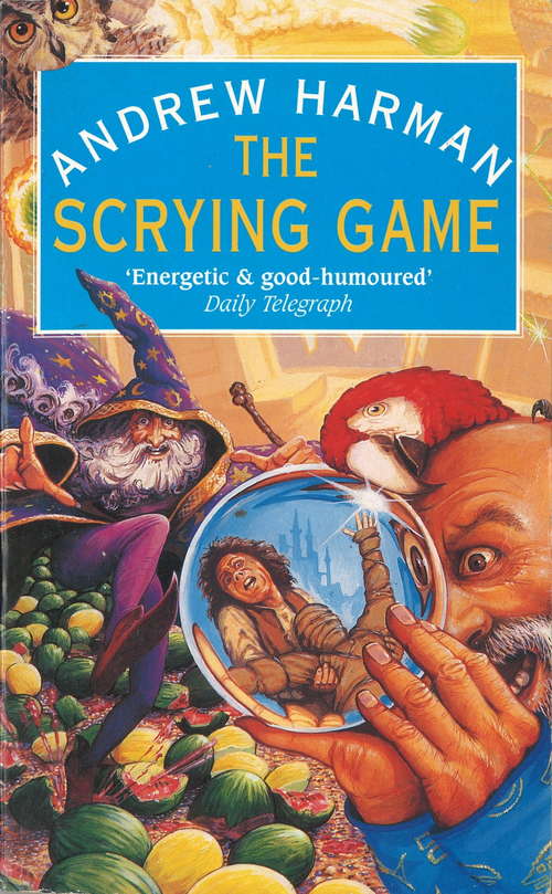 Book cover of The Scrying Game