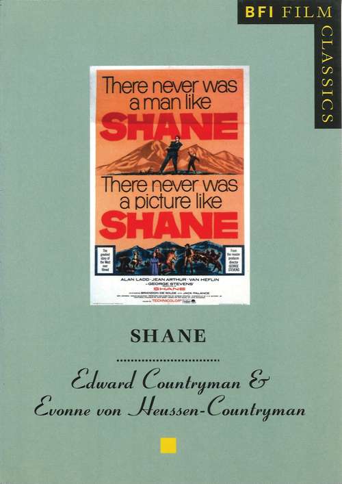Book cover of Shane (BFI Film Classics)