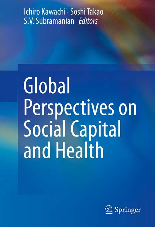 Book cover of Global Perspectives on Social Capital and Health (2013)