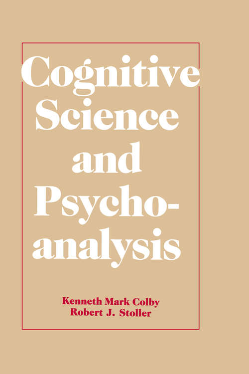 Book cover of Cognitive Science and Psychoanalysis