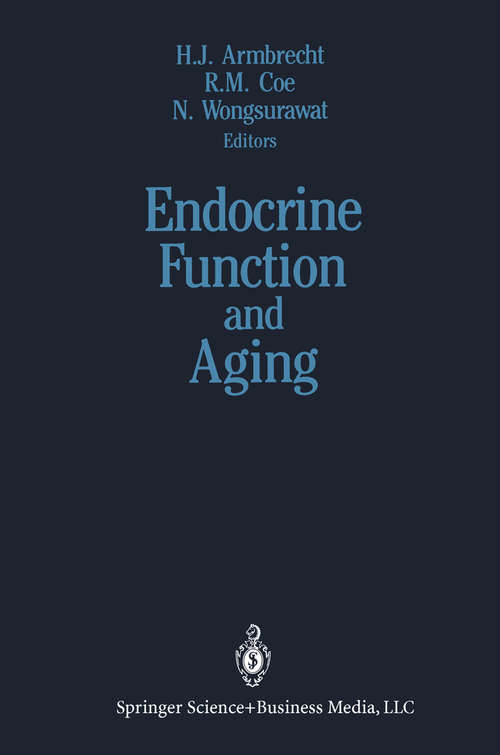 Book cover of Endocrine Function and Aging (1990)