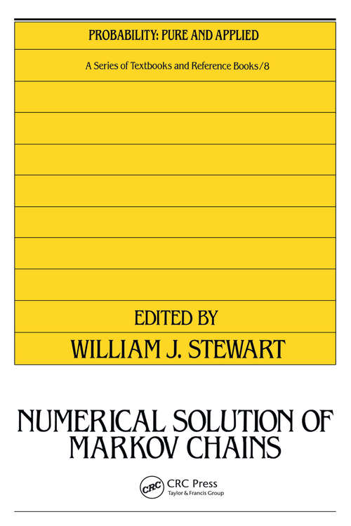 Book cover of Numerical Solution of Markov Chains