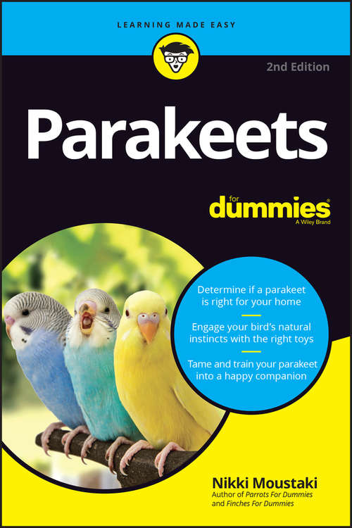 Book cover of Parakeets For Dummies (2)