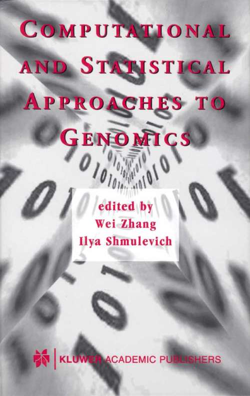 Book cover of Computational and Statistical Approaches to Genomics (2002)