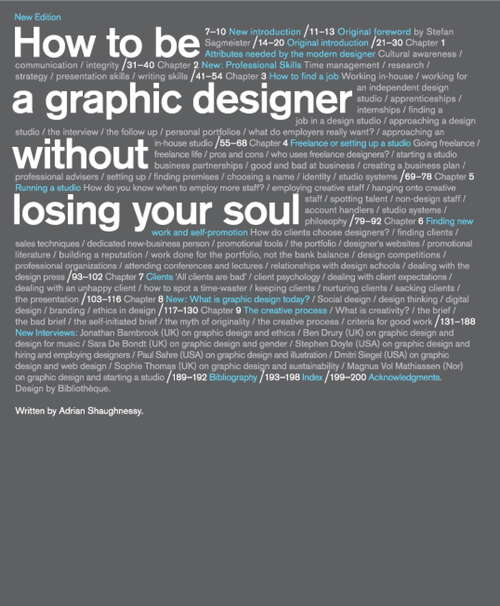 Book cover of How to be a Graphic Designer Without Losing Your Soul, 2nd Edition: Without Losing Your Soul (2)