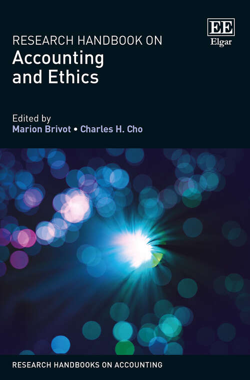 Book cover of Research Handbook on Accounting and Ethics (Research Handbooks on Accounting series)