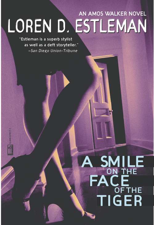 Book cover of A Smile on the Face of the Tiger (Amos Walker Ser.)
