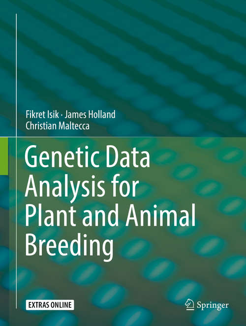 Book cover of Genetic Data Analysis for Plant and Animal Breeding