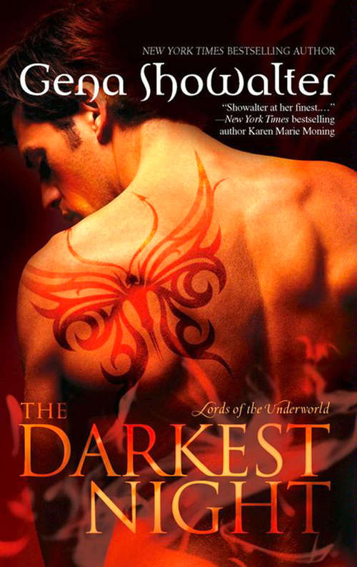 Book cover of The Darkest Night (ePub First edition) (Lords of the Underworld #1)