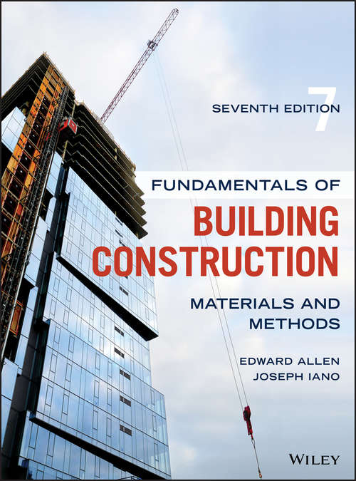 Book cover of Fundamentals of Building Construction: Materials and Methods (7)