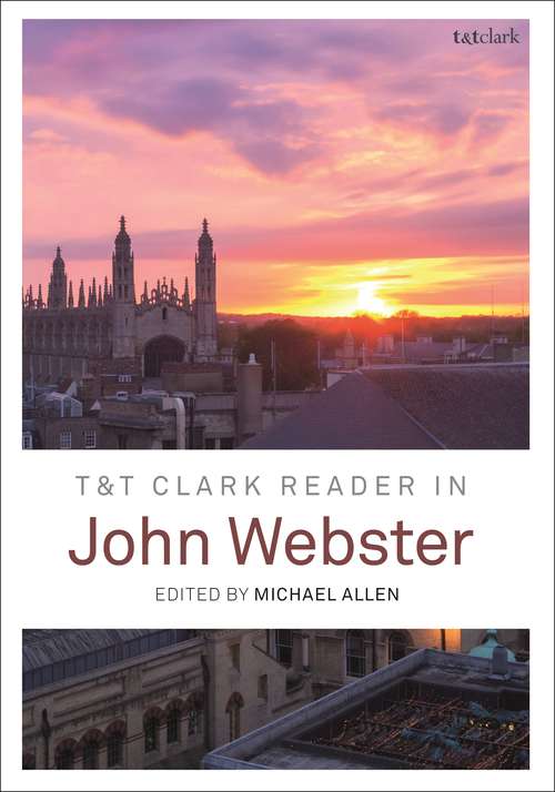 Book cover of T&T Clark Reader in John Webster