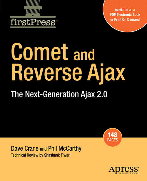 Book cover of Comet and Reverse Ajax: The Next-Generation Ajax 2.0 (1st ed.)