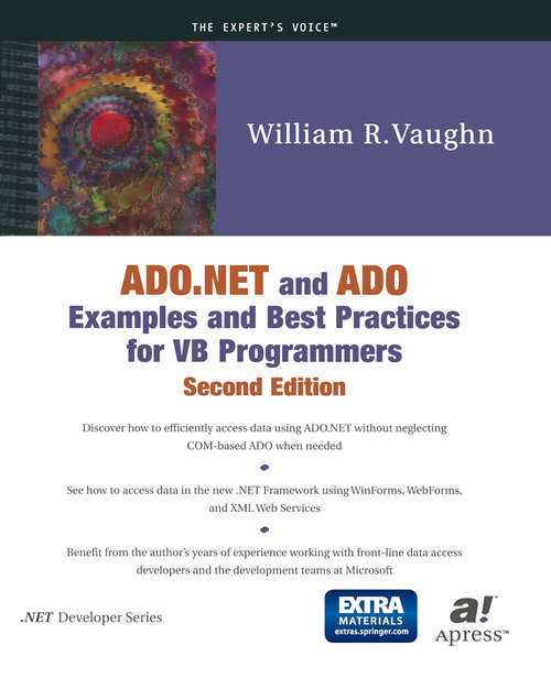 Book cover of ADO.NET and ADO Examples and Best Practices for VB Programmers (2nd ed.)