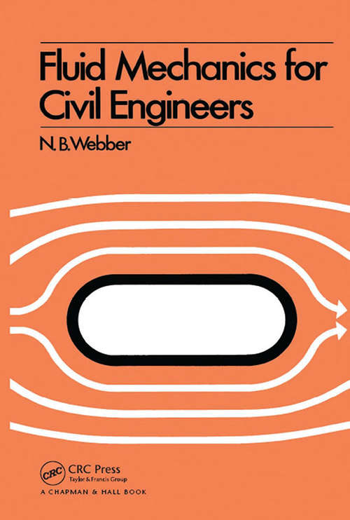 Book cover of Fluid Mechanics for Civil Engineers: SI edition