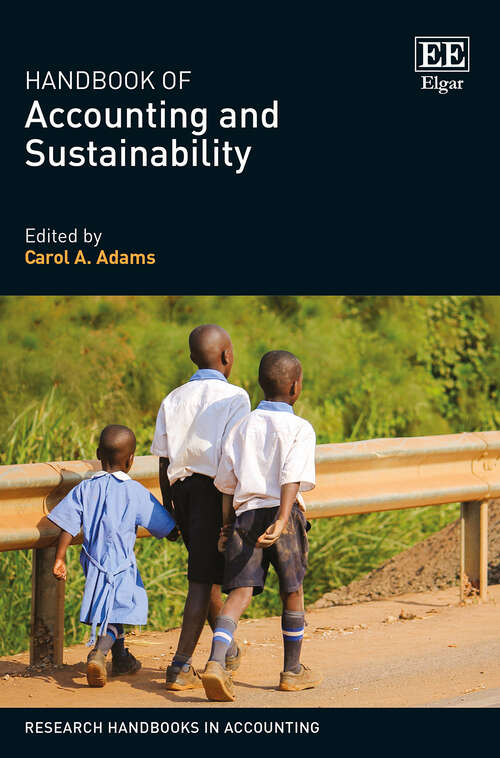 Book cover of Handbook of Accounting and Sustainability (Research Handbooks in Accounting series)