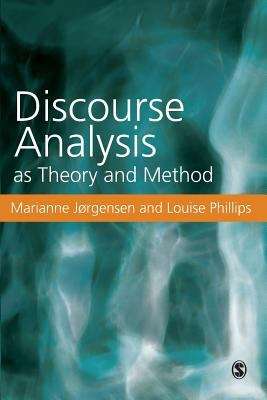 Book cover of Discourse Analysis as Theory and Method (PDF)