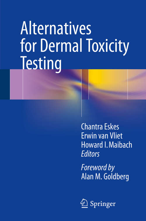 Book cover of Alternatives for Dermal Toxicity Testing