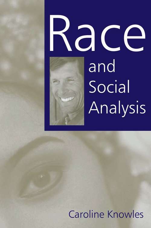 Book cover of Race and Social Analysis (PDF)