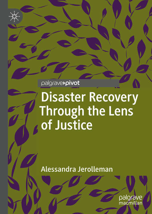 Book cover of Disaster Recovery Through the Lens of Justice (1st ed. 2019)