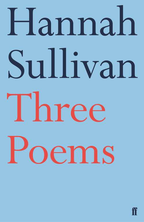 Book cover of Three Poems (Main)