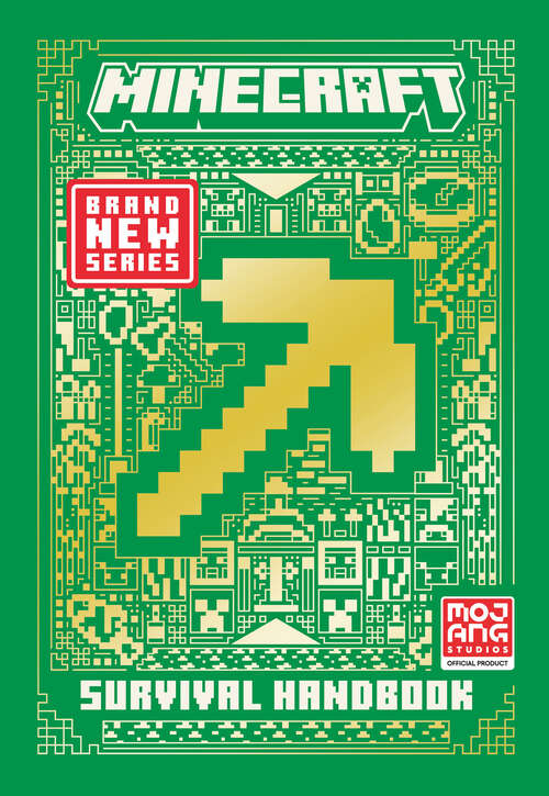 Book cover of All New Official Minecraft Survival Handbook