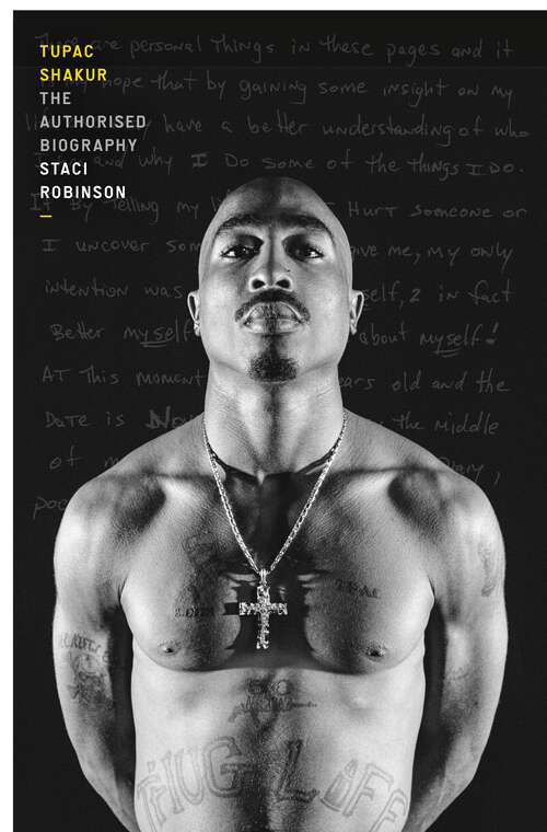 Book cover of Tupac Shakur: The first and only Estate-authorised biography of the legendary artist