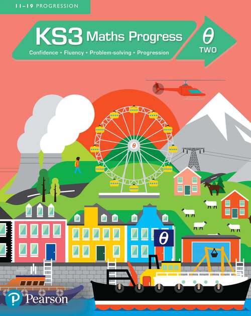 Book cover of KS3 Maths Progress Student Book Theta 2 (Maths Progress 2014)
