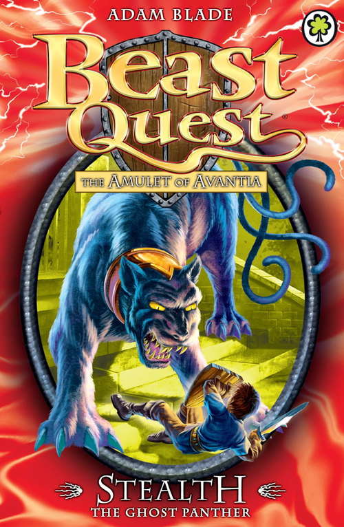 Book cover of Stealth the Ghost Panther: Series 4 Book 6 (Beast Quest #24)