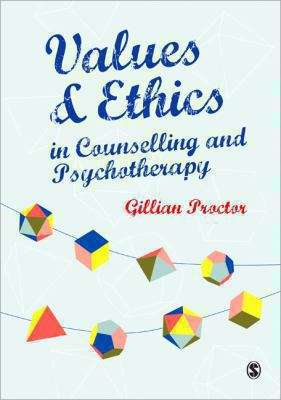 Book cover of Values and Ethics in Counselling and Psychotherapy (PDF)