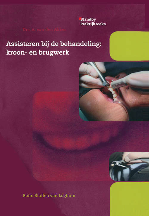 Book cover of Assisteren bij de behandeling:kroon- en brugwerk (1st ed. 2006) (Standby praktijkreeks)
