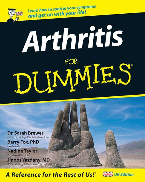 Book cover of Arthritis For Dummies