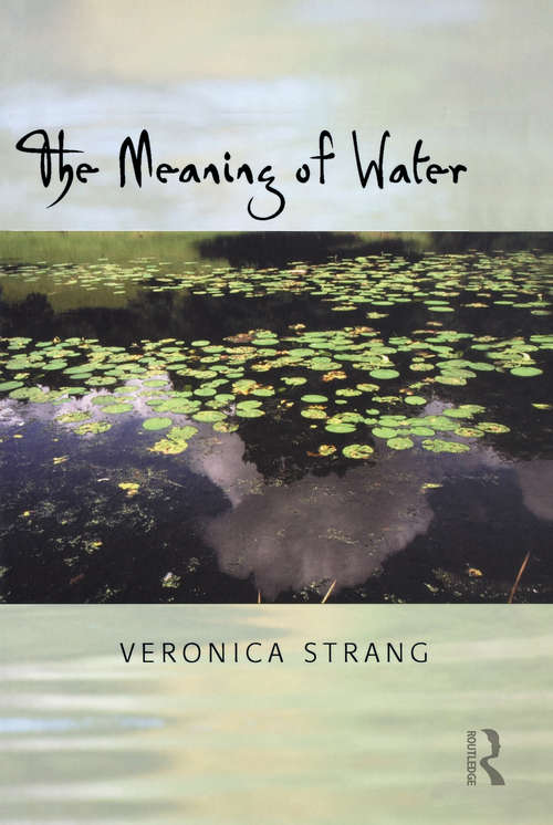 Book cover of The Meaning of Water