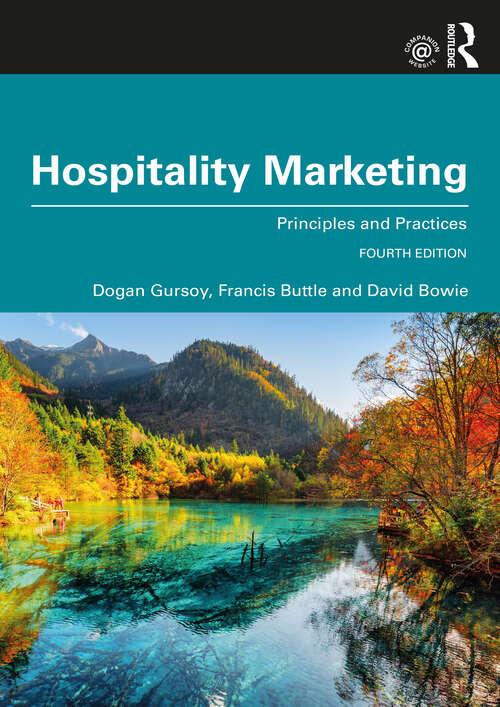 Book cover of Hospitality Marketing: Principles and Practices (4)