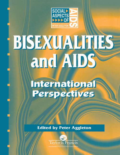 Book cover of Bisexualities and AIDS: International Perspectives (Social Aspects of AIDS)