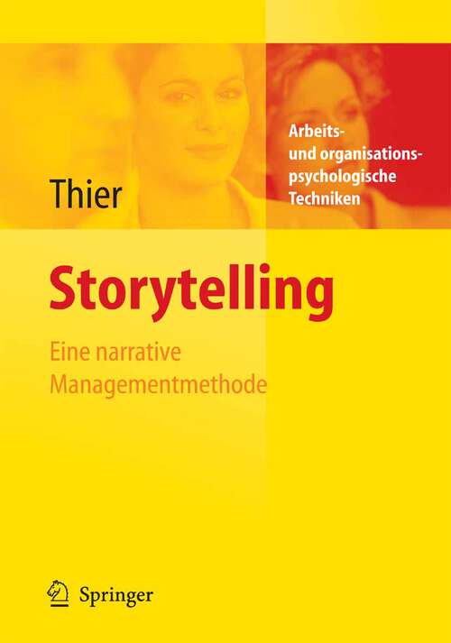 Book cover of Storytelling: Eine narrative Managementmethode (2006)