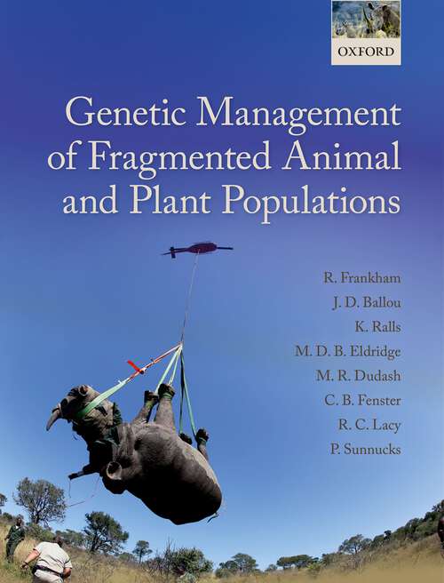 Book cover of Genetic Management of Fragmented Animal and Plant Populations