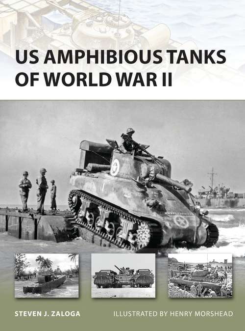 Book cover of US Amphibious Tanks of World War II (New Vanguard #192)