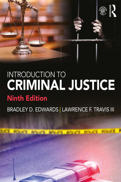 Book cover of Introduction to Criminal Justice (9)