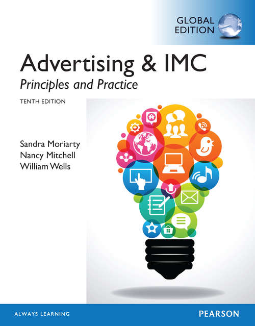 Book cover of Advertising & IMC: Principles and Practice, Global Edition