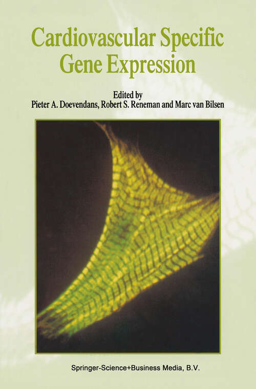 Book cover of Cardiovascular Specific Gene Expression (1999) (Developments in Cardiovascular Medicine #214)