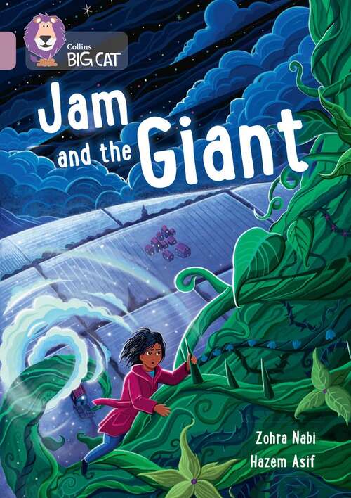 Book cover of Collins Big Cat — JAM AND THE GIANT: Band 18/Pearl (Collins Big Cat)