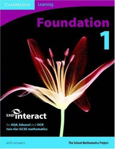 Book cover of SMP GCSE Interact 2-tier Foundation 1 Pupil's Book (PDF)