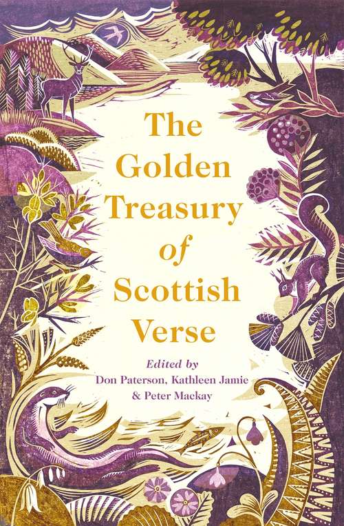 Book cover of The Golden Treasury of Scottish Verse