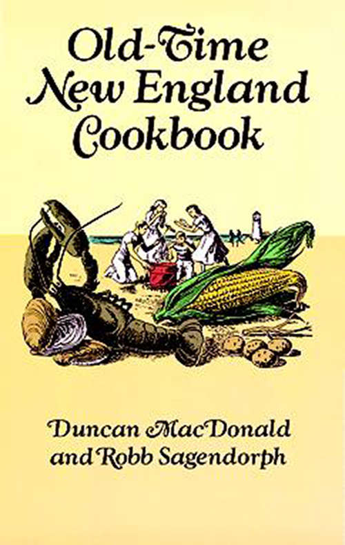 Book cover of Old-Time New England Cookbook
