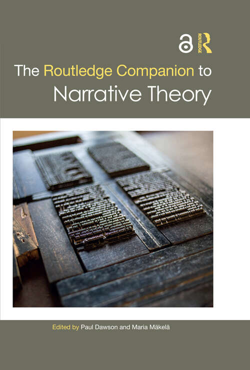 Book cover of The Routledge Companion to Narrative Theory (Routledge Literature Companions)