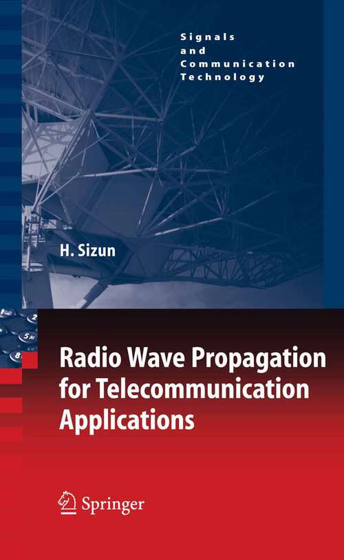 Book cover of Radio Wave Propagation for Telecommunication Applications (2005) (Signals and Communication Technology)