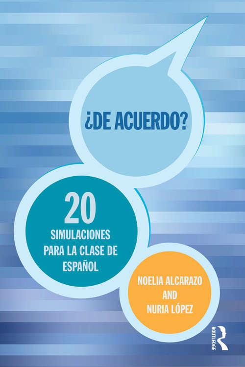 Book cover of ¿De acuerdo? 20 Simulaciones para la clase español