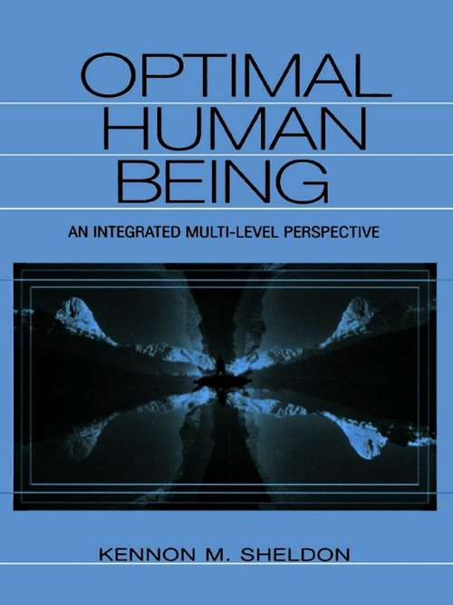 Book cover of Optimal Human Being: An Integrated Multi-level Perspective